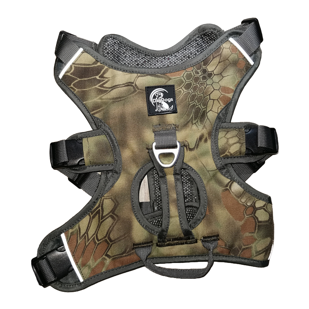 Medium Snake Camo Harness 3 point Whippet