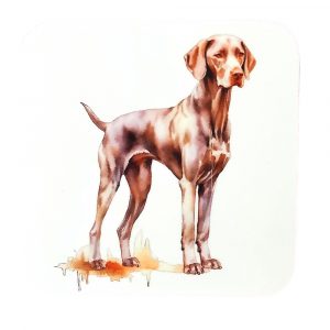 Weimaraner Coaster