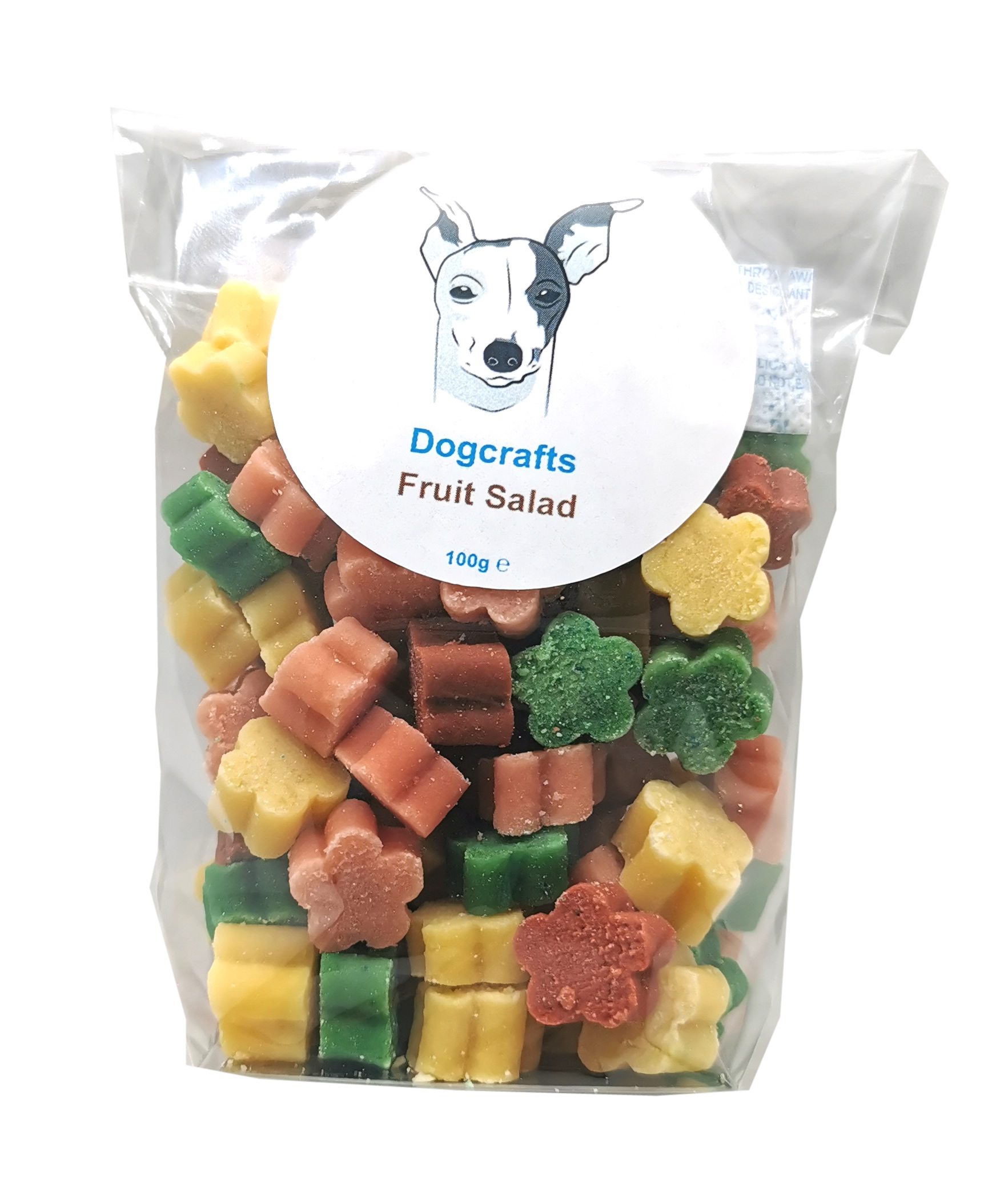 Fruit Salad Dog Treat (Vegan) 100g