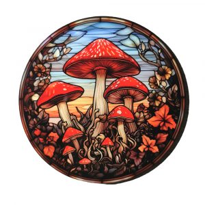 Red Mushrooms Coaster