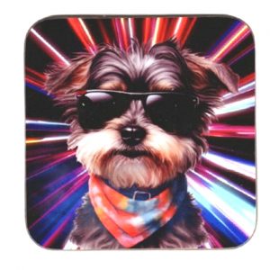 Schnauzer Cool Dogs Coaster