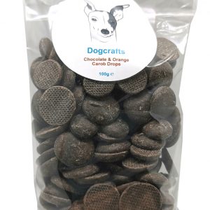 Chocolate Orange Drops 100g Dog Treat