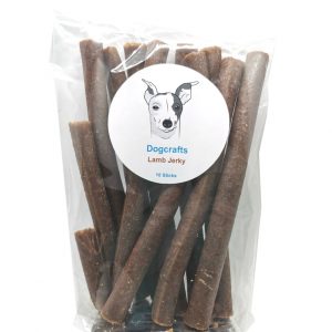 Lamb Jerky Sticks (packed 10) Dog Treat