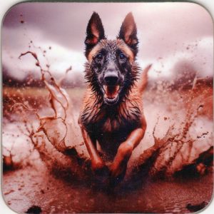 Belgian Malinois Coaster