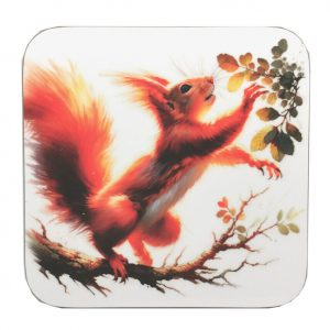 Red Squirrel Coaster