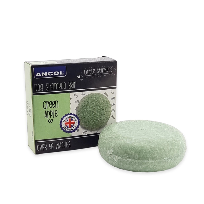 Green Apple Vegan Dog Shampoo Bar 60g