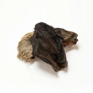 Cow Ears Large with Fur (each) Dog Treat