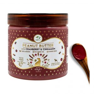 Cranberry & Cinnamon Peanut Butter Xylitol FREE Dog Treat