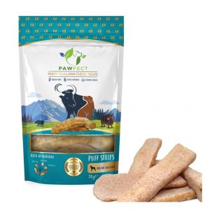 Himalayan Cheese Puffed Strips Dog Treats