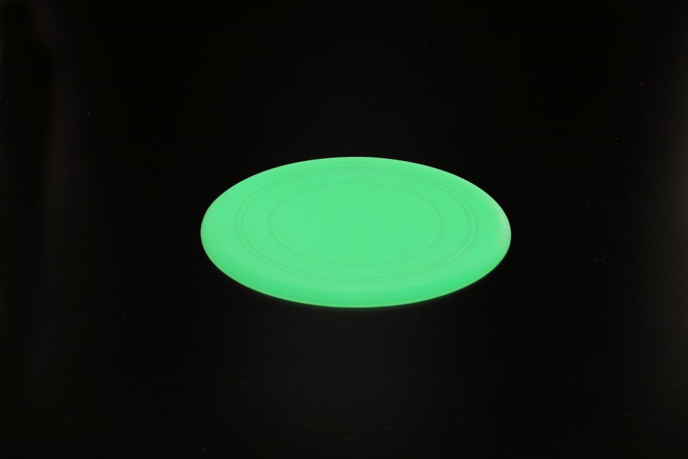 Glow in the Dark Silicone Frisbee Dog Toy - Image 2