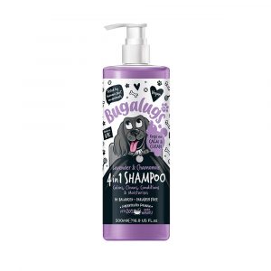 4 in 1 Lavender & Camomile Calming Dog Shampoo by Bugalugs 500ml