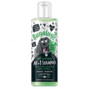 All in 1 Wild Lemongrass Dog Shampoo by Bugalugs 250ml
