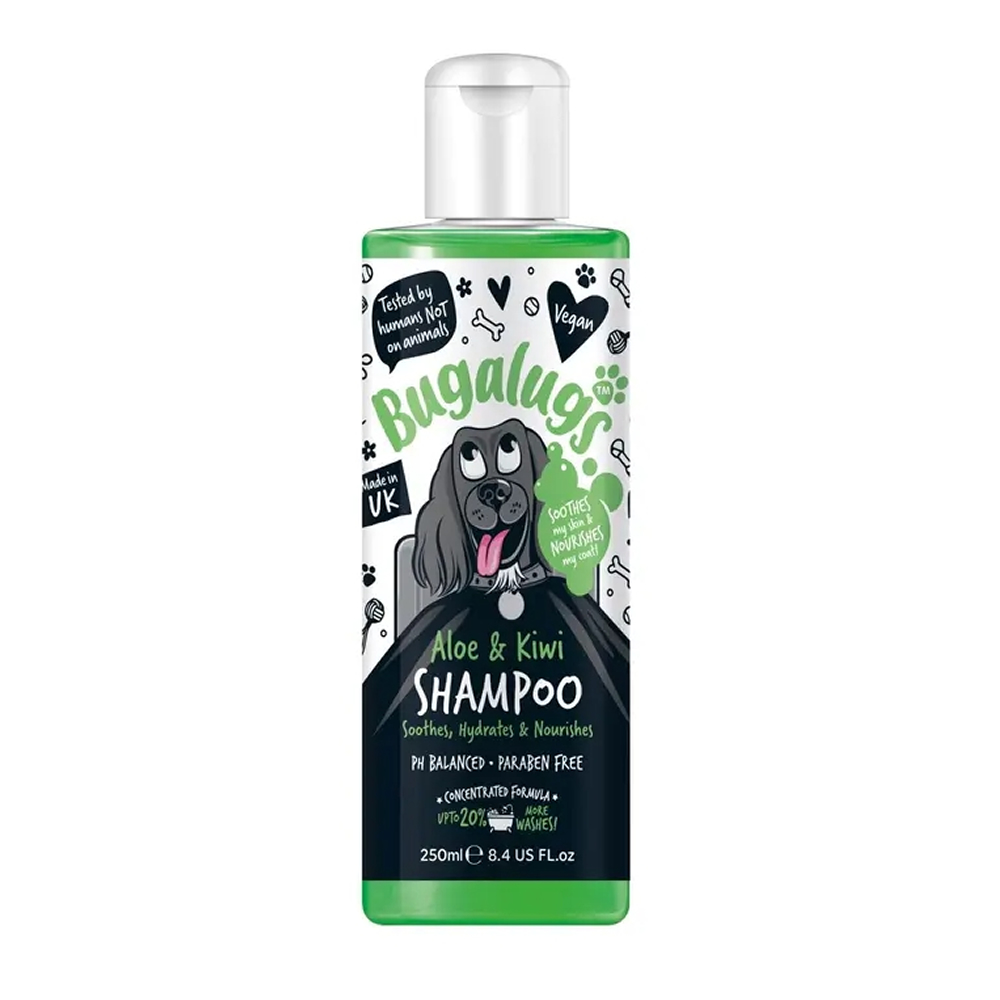 Aloe & Kiwi Dog Shampoo by Bugalugs 250ml