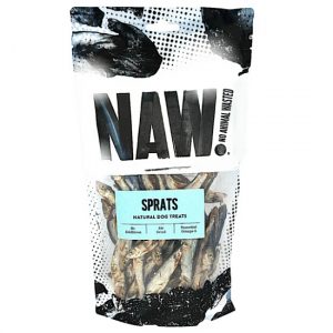 Whole Sprats Low Fat Omega 3 100g Bag Dog Treat
