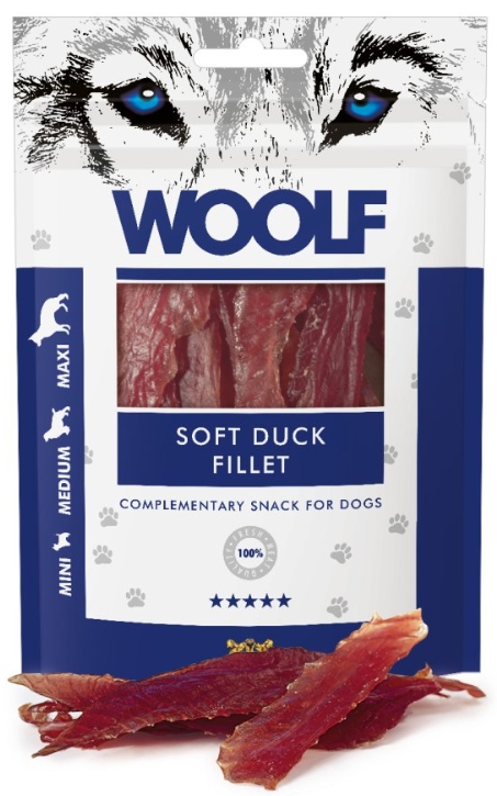 Soft Duck Fillet 100g Woolf