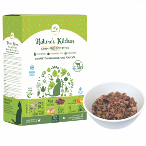 Nature's Kitchen Grain Free Goat Recipe Freeze Dried Cat Food