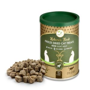 Nature's Feast Freeze Dried Cat Treats Goat 50g