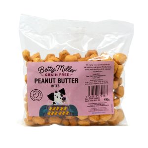 Peanut Butter Bites Grain Free Betty Miller 400g