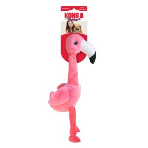 Kong Shakers Flamingo Dog Toy